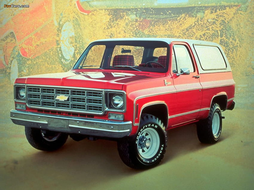 Chevrolet Blazer 1977–78 HD wallpaper