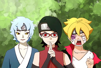 Wallpaper Boruto: Naruto the Movie, Sarada, Boruto, Mitsuki, Team  konokhomaru for mobile and desktop, section прочее, resolution 1920x1200 -  download