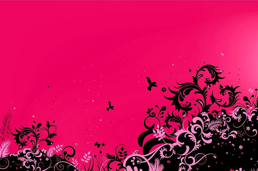 Dark Pink Abstract, background abstrak pink HD wallpaper