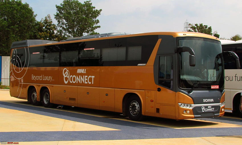 Siddhivinayak Logistics gets first Scania Metrolink intercity luxury, scania bus HD wallpaper