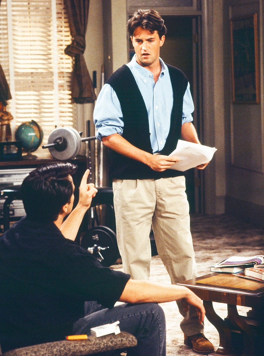 Matthew Perry Reveals His Favorite Chandler One, joey and chandler HD phone wallpaper
