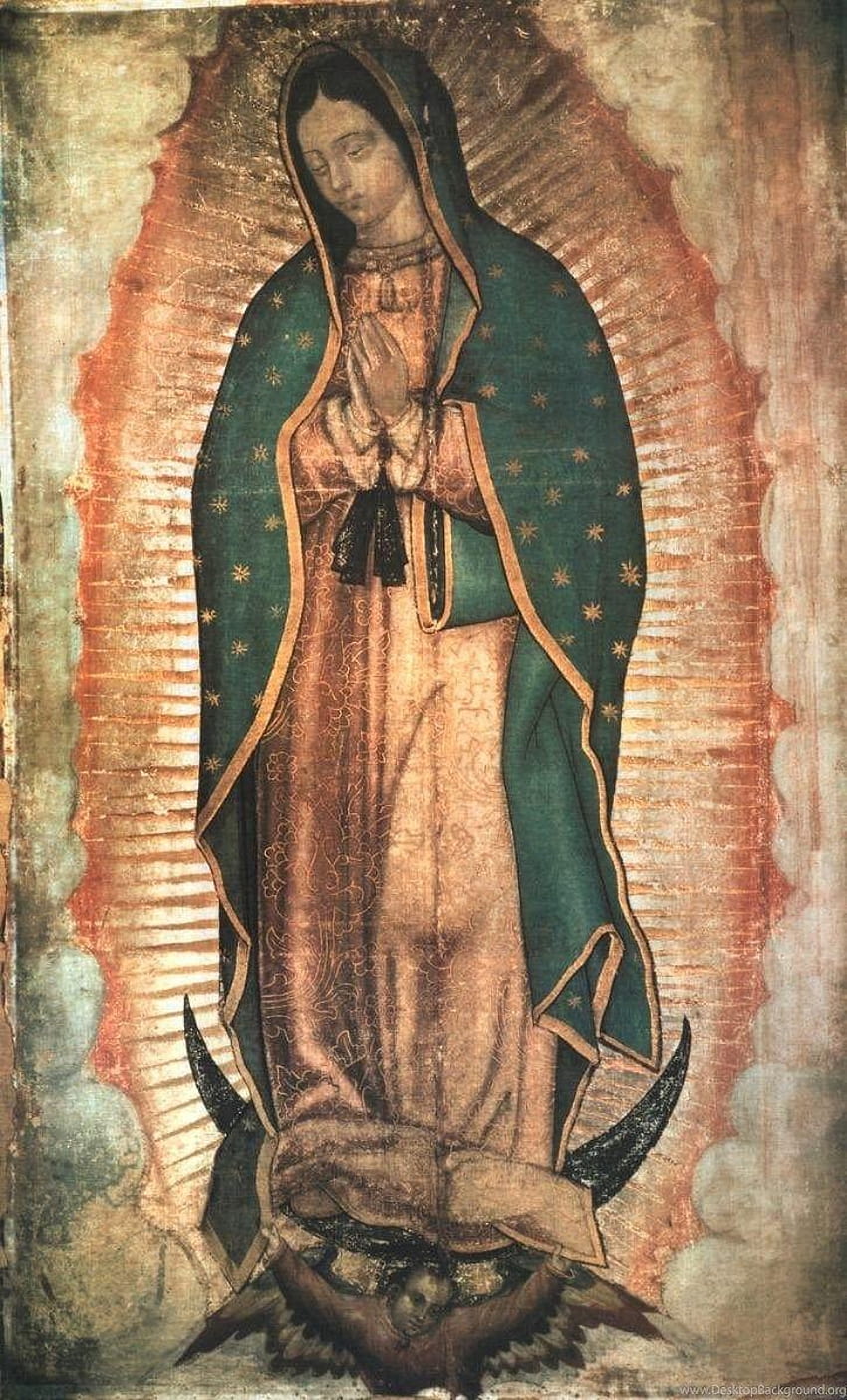 RePin: La Virgen De Guadalupe От на фонове в Pinterest HD тапет за телефон