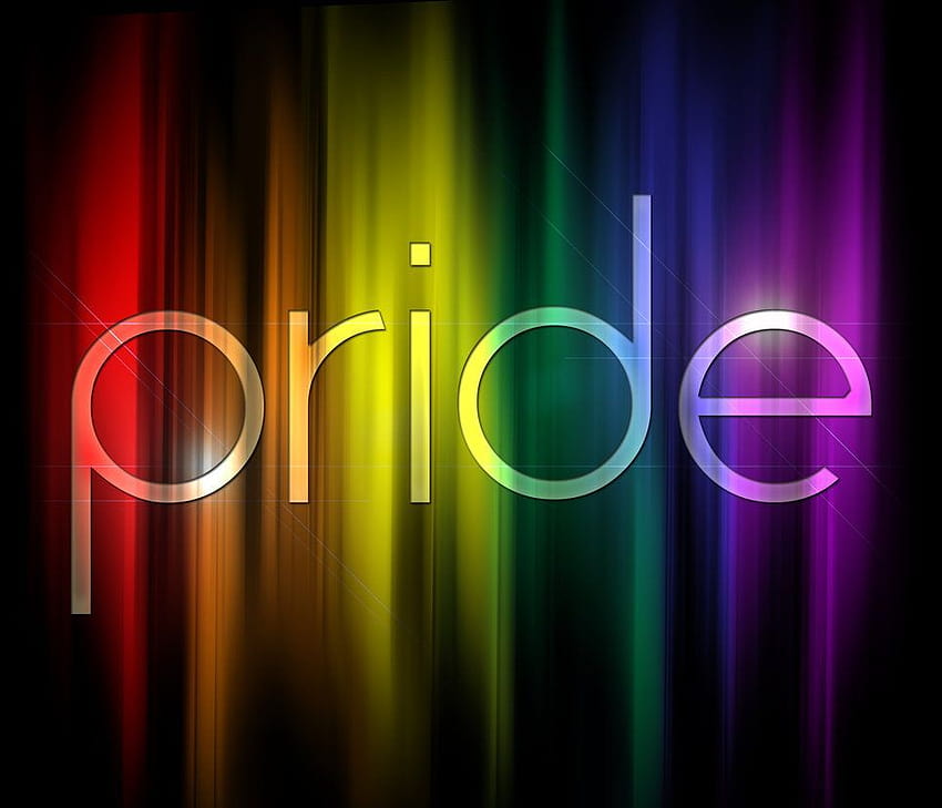 Download Triangle With Rainbow Lines Pride Desktop Wallpaper  Wallpapers com