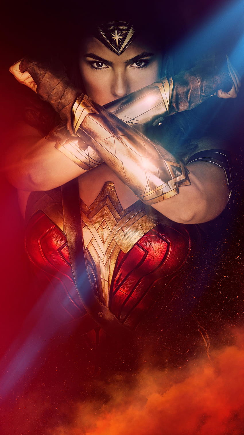 мобилно лого на Wonder Woman HD тапет за телефон