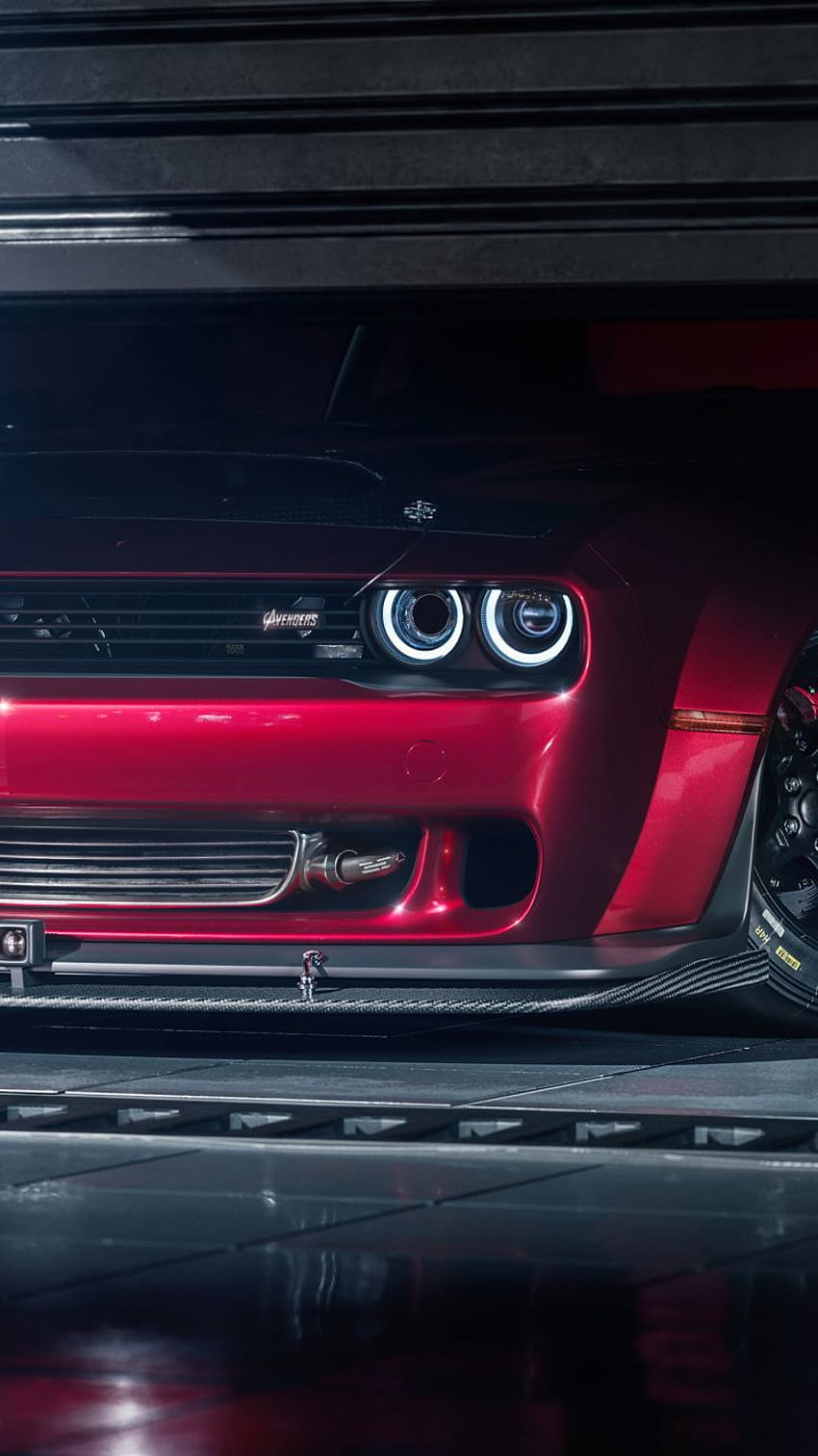 Red Dodge Demon On Dog Dodge Redeye Hd Phone Wallpaper Pxfuel