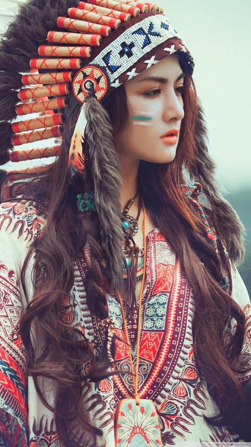 Native American Girl with Eagle ❤ per, danza dei nativi americani Sfondo del telefono HD