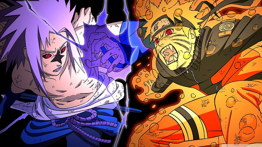 Naruto vs Sasuke, sasuke naruto untuk Wallpaper HD