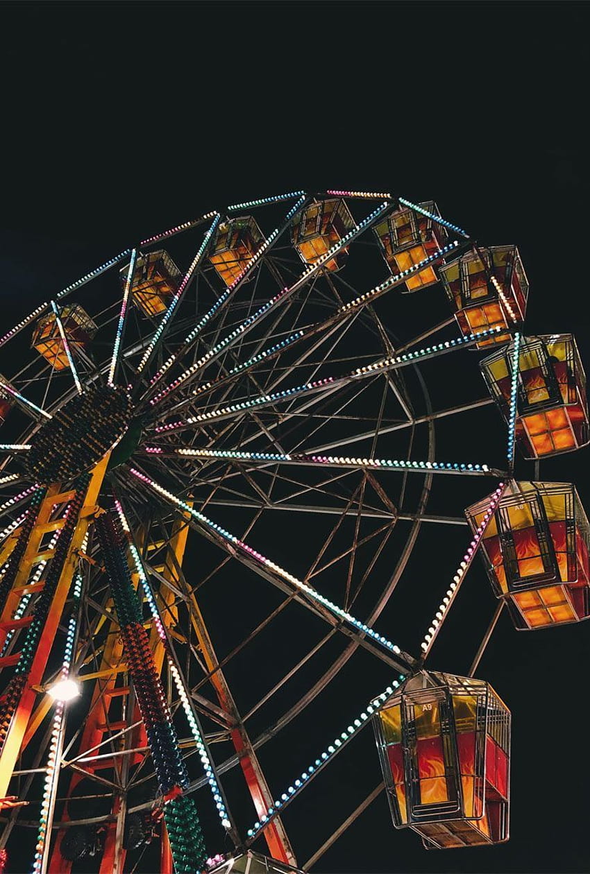 25 Summer Fun fair To Style Phone This Summer, carnival at night aesthetic HD phone wallpaper
