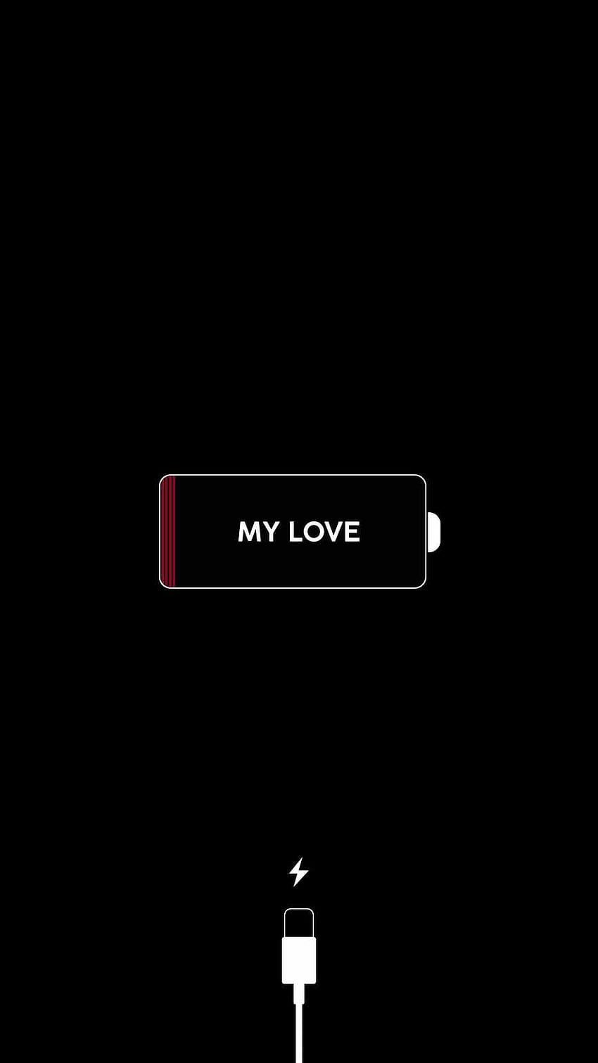 More Power To My Love IPhone, amante in bianco e nero 2022 Sfondo del telefono HD