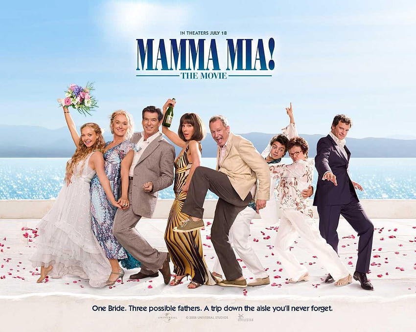 33199 Mamma Mia! , Филми , 2008, mamma mia 2018 HD тапет