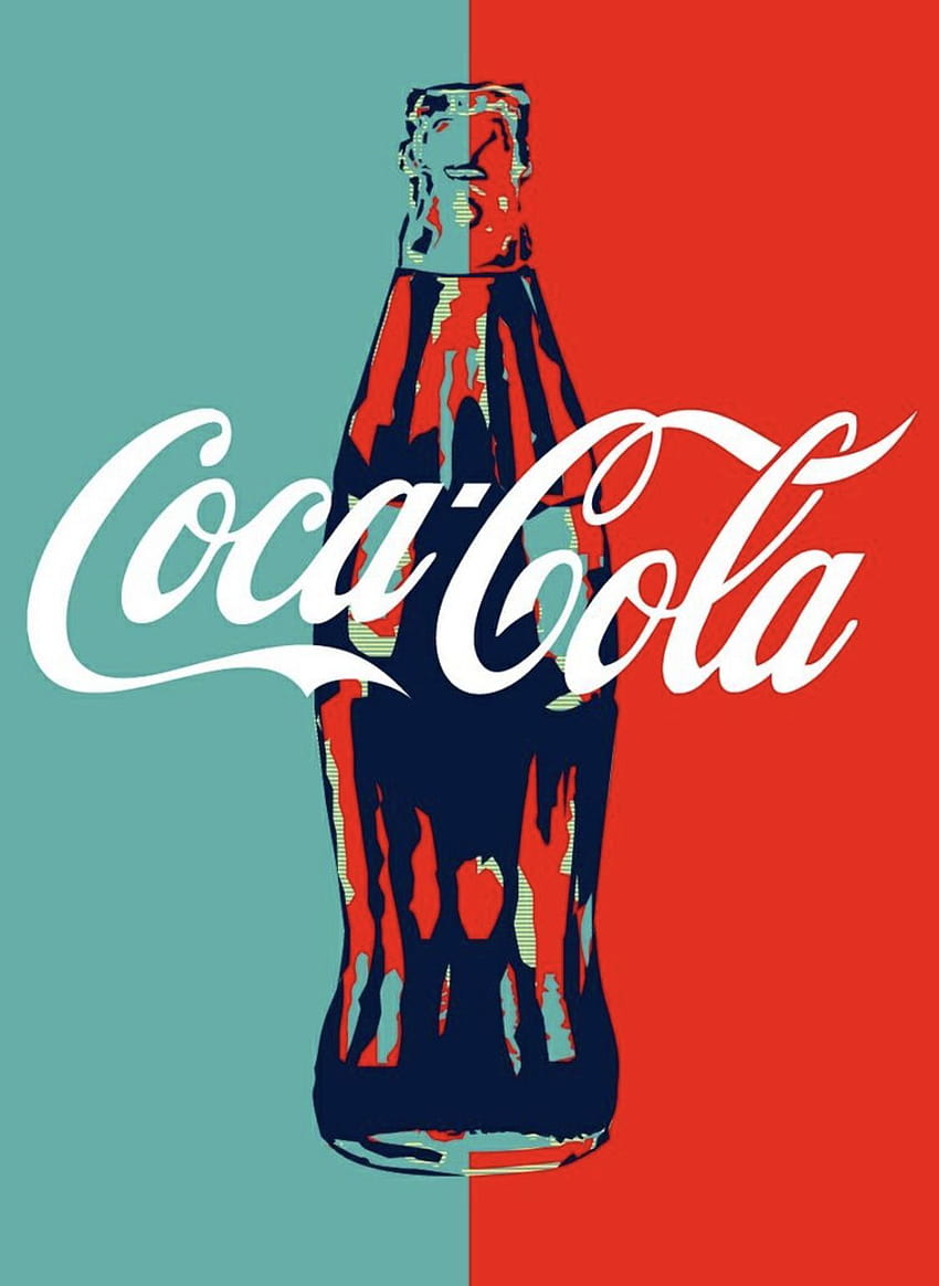 Alfinete na Coca Cola •, logotipo vintage da coca cola Papel de parede de celular HD