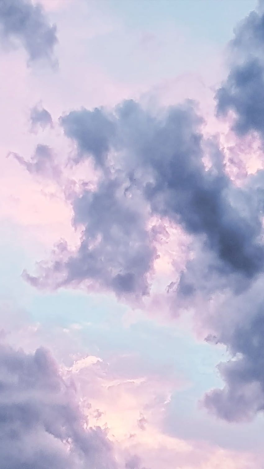 Sevimli Bulutlar iPhone HD telefon duvar kağıdı