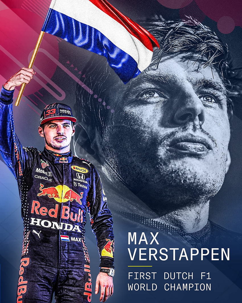 Max Verstappen F1 Championship 2021 HD phone wallpaper