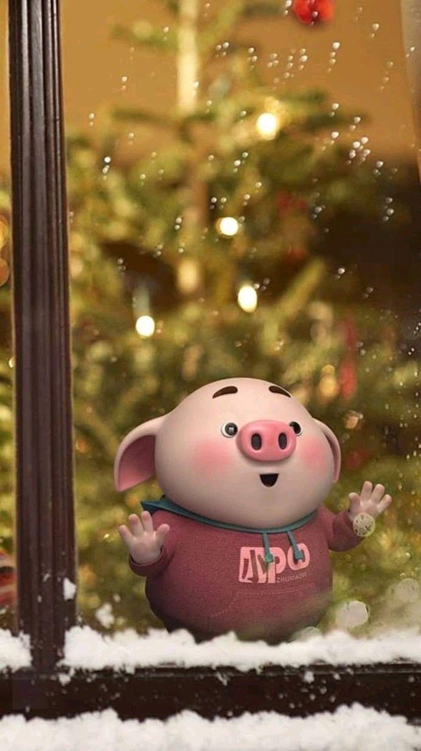 Jose R0driguez on Manga in 2019, mini pig christmas HD phone wallpaper