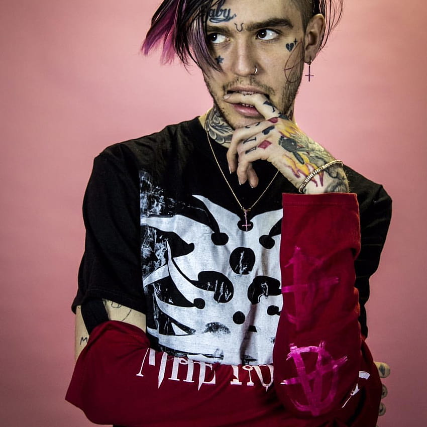 Lil Peep Red HD phone wallpaper | Pxfuel