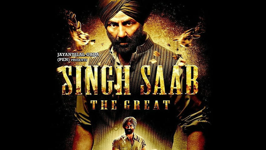 Singh Saab The Great Filmindeki Sunny Deol HD duvar kağıdı