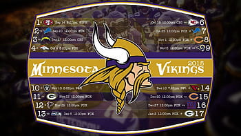 Minnesota Vikings NFL Logo Dark Wood Wallpaper iPhone 13 Pro Max Case