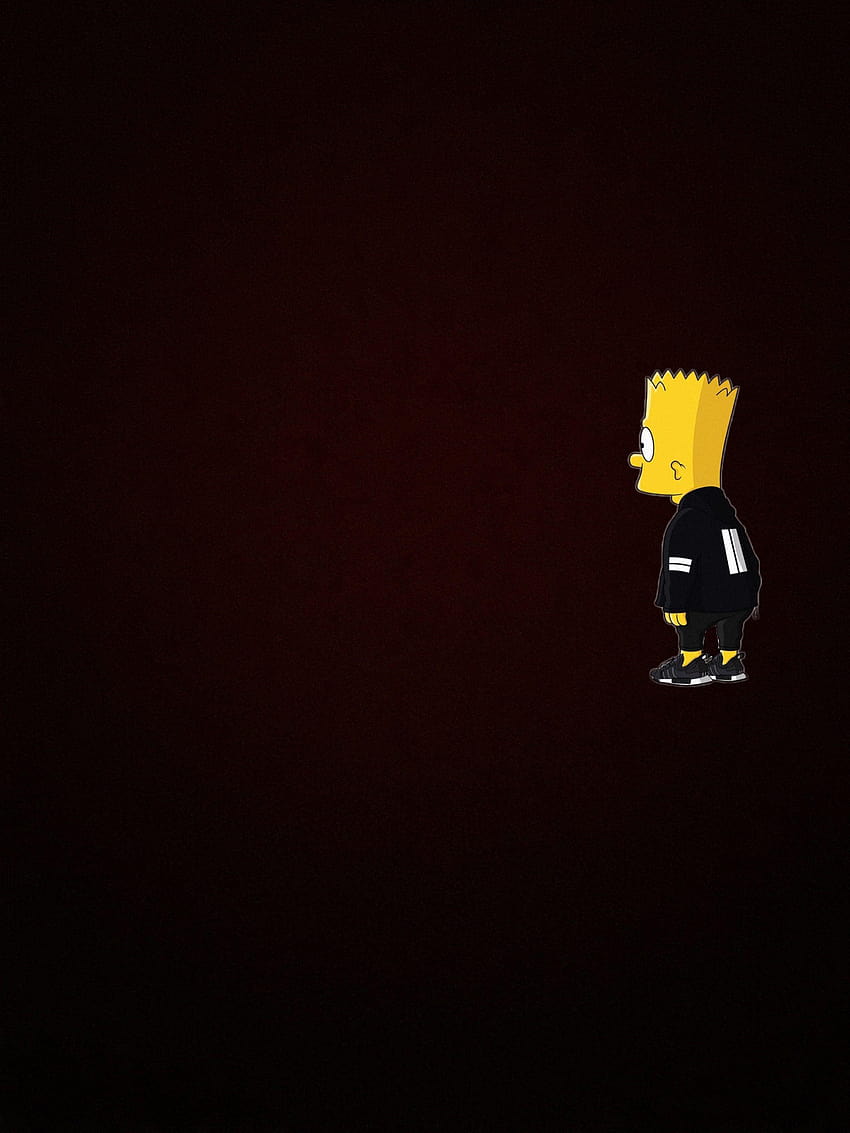 Bart Black Iphone Simpson Aesthetics Hd Phone Wallpaper Pxfuel