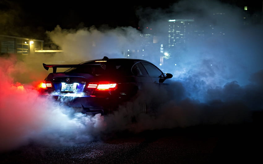 Car Burnout Live Lista Iphone, dym z opon samochodowych Tapeta HD