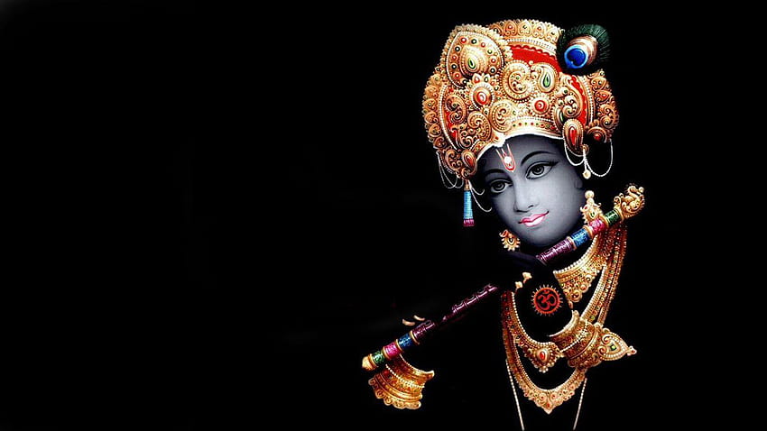 Erstaunlicher Gott 1366x768 für Ihr Windows, Krishna HD-Hintergrundbild