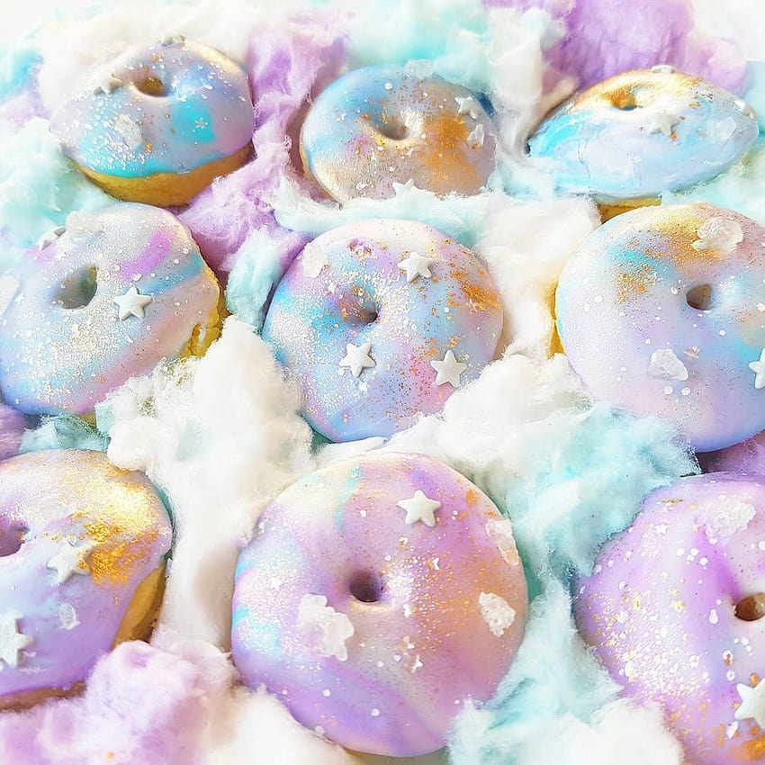 The 33 Best Rainbow Unicorn Wedding Trends You Need Right Now, galaxy donuts HD phone wallpaper