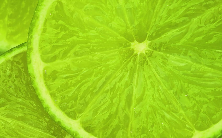 Fresh Green Lime Slice Lemon Epic Backgrounds [1600x1000] for your , Mobile & Tablet, green lemon HD wallpaper