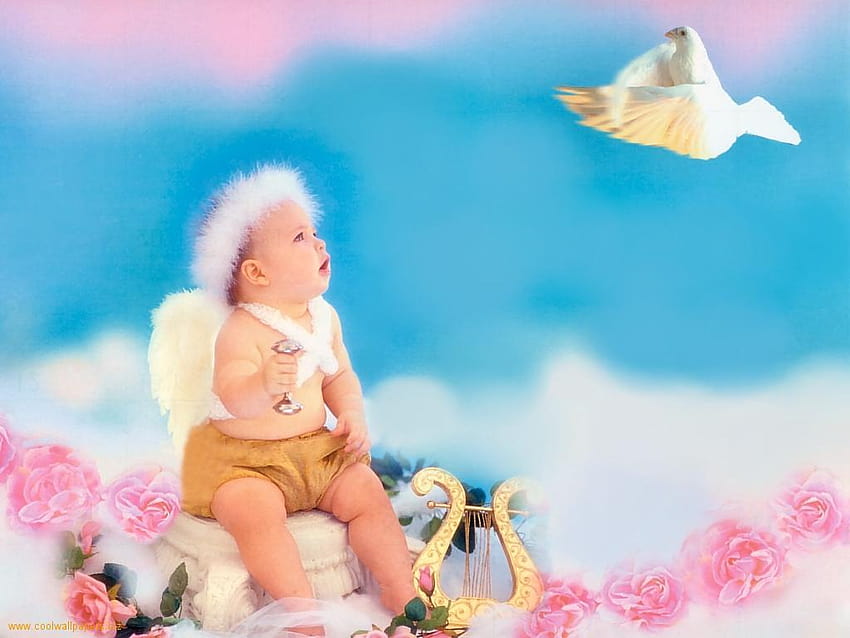 AMMA: Baby Angels HD wallpaper