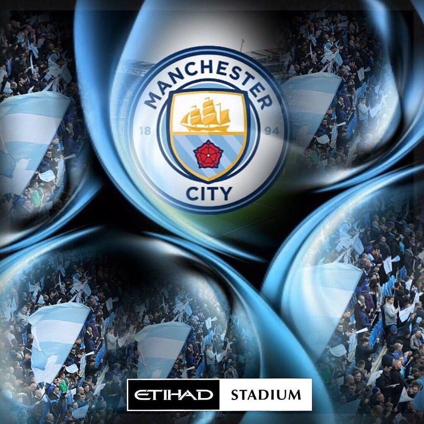 Schermata di blocco del Manchester City, Manchester City FC Sfondo del telefono HD