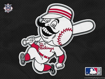 Wallpaper wallpaper, sport, logo, baseball, glitter, checkered, MLB, Cincinnati  Reds images for desktop, section спорт - download