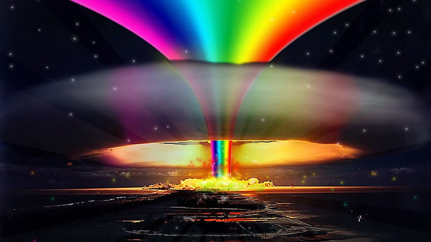 Explosionen stolz Regenbögen selektive Färbung schwule Hintergründe [1920x1200] für Ihre , Handy & Tablet, schwule Ästhetik HD-Hintergrundbild