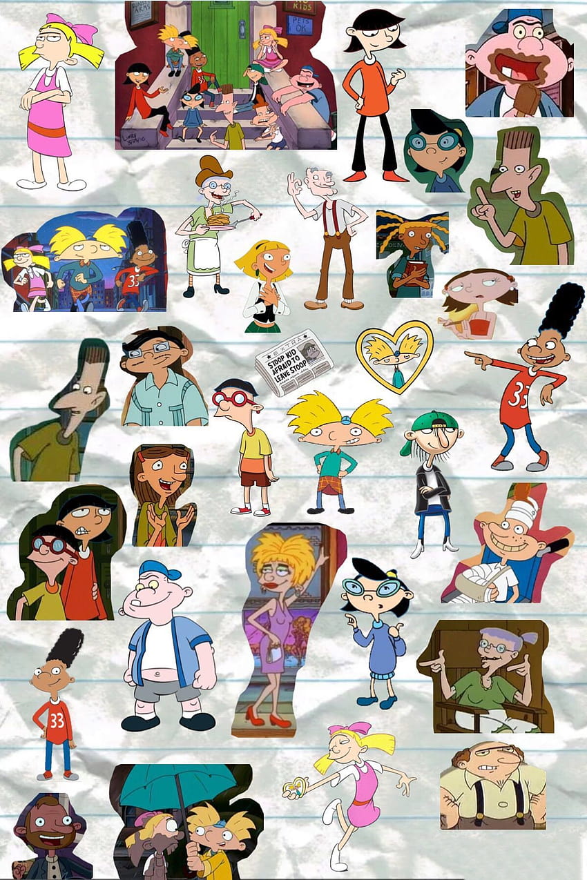 Hey Arnold 90s phone, hey arnold mobile HD phone wallpaper | Pxfuel