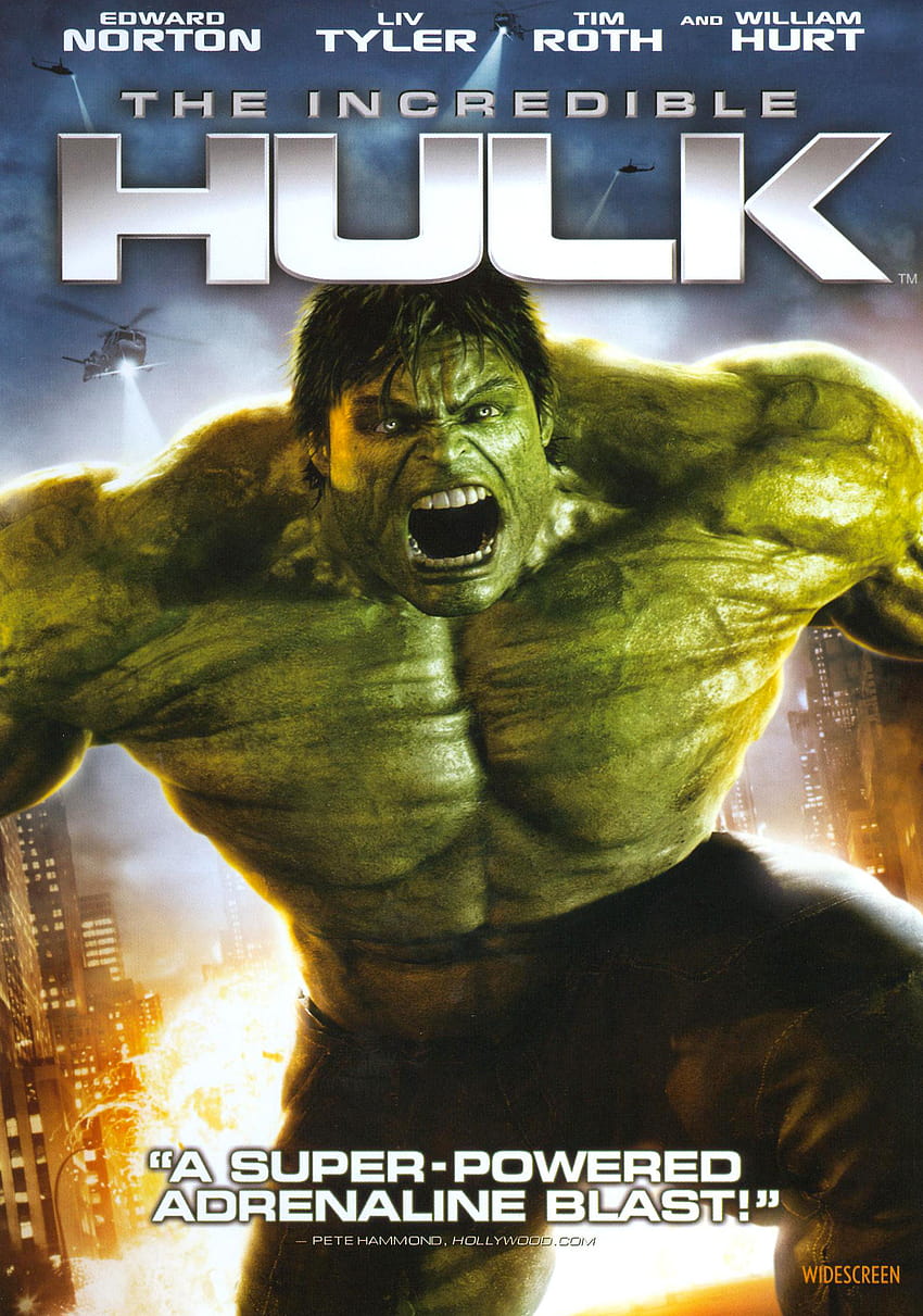 The Incredible Hulk [WS] [DVD] [2008], l'incredibile poster di Hulk Sfondo del telefono HD