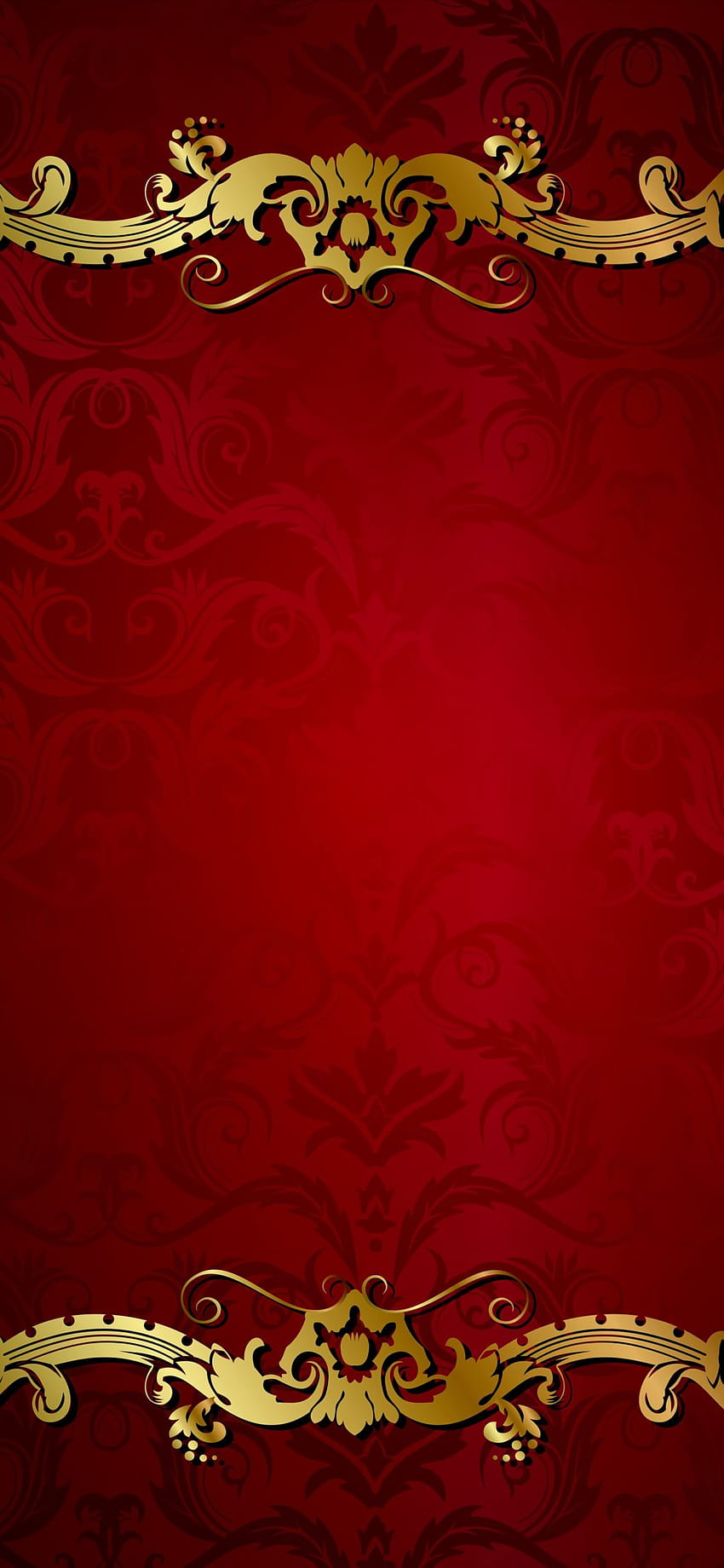 Red gold border HD wallpapers | Pxfuel