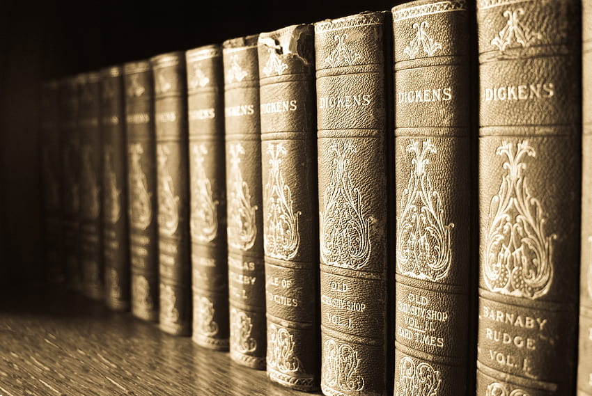 old library classic books antique 3872x2592 –, old times HD wallpaper