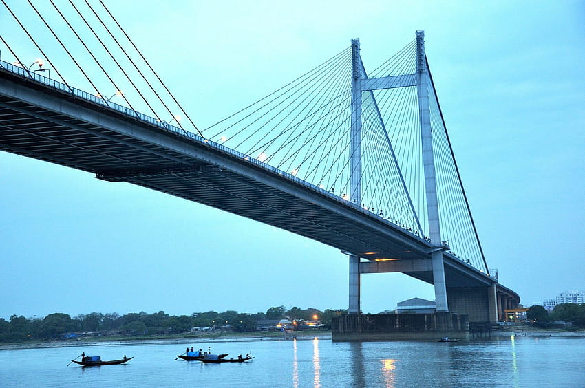 Of Bridge At Kolkata, kolkata city HD wallpaper