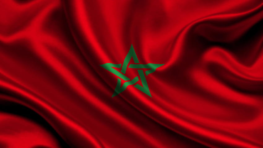 Bendera Maroko 1920x1080 Wallpaper HD