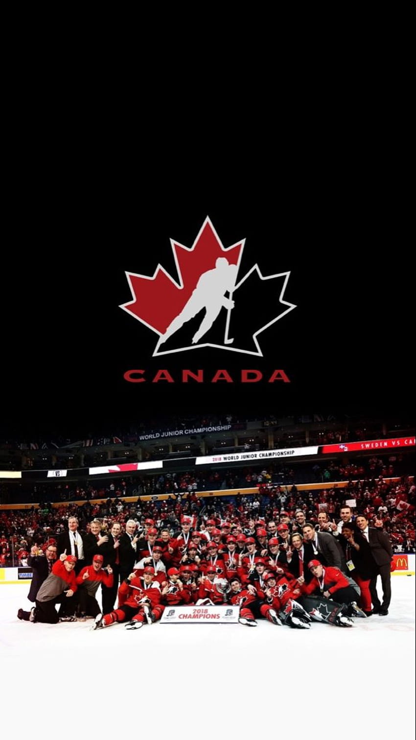 Hockey Canada Wallpaper  Hockey logos Team canada hockey Team canada