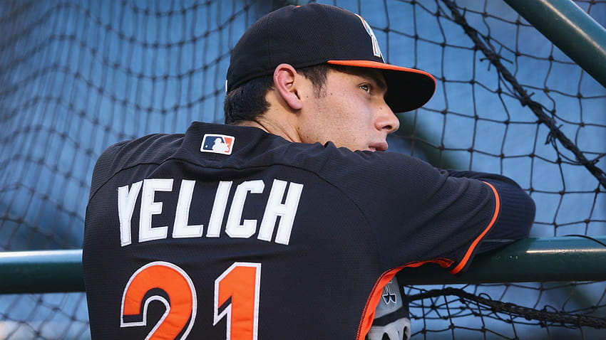 Rumores de negociação da MLB: Christian Yelich 'infeliz' com a entressafra dos Marlins papel de parede HD