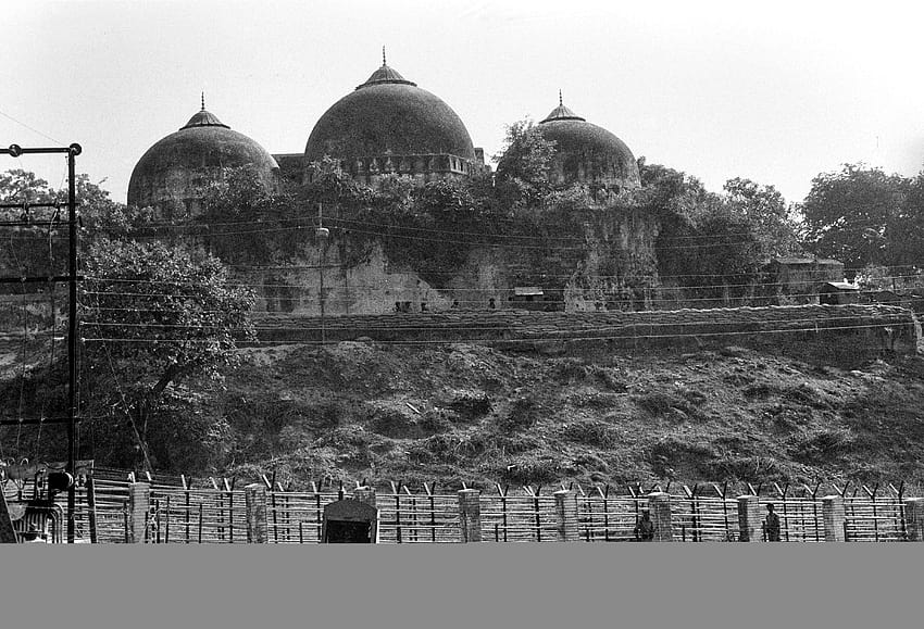 Presente de Babri Masjid papel de parede HD