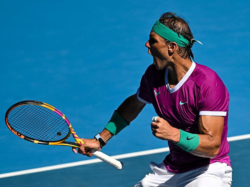 Australian Open 2022: analiza kontuzji Rafaela Nadala i zmiana gry, nadal 2022 Tapeta HD