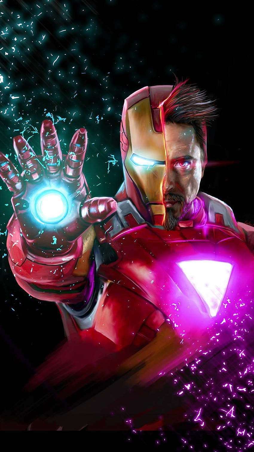 Avengers Endgame Tony Stark Iron Man iPhone, cellulare Tony Stark Sfondo del telefono HD