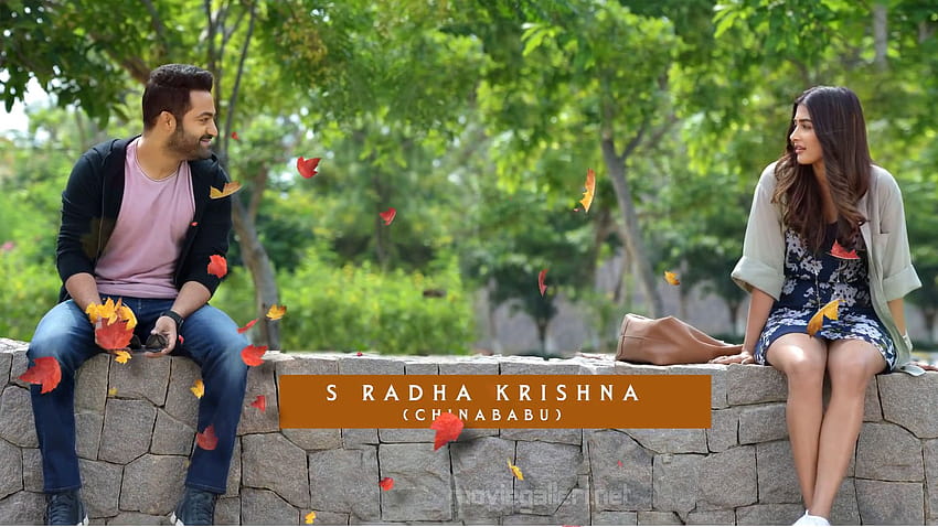 Aravindha Sametha Bewegungsplakat HD-Hintergrundbild