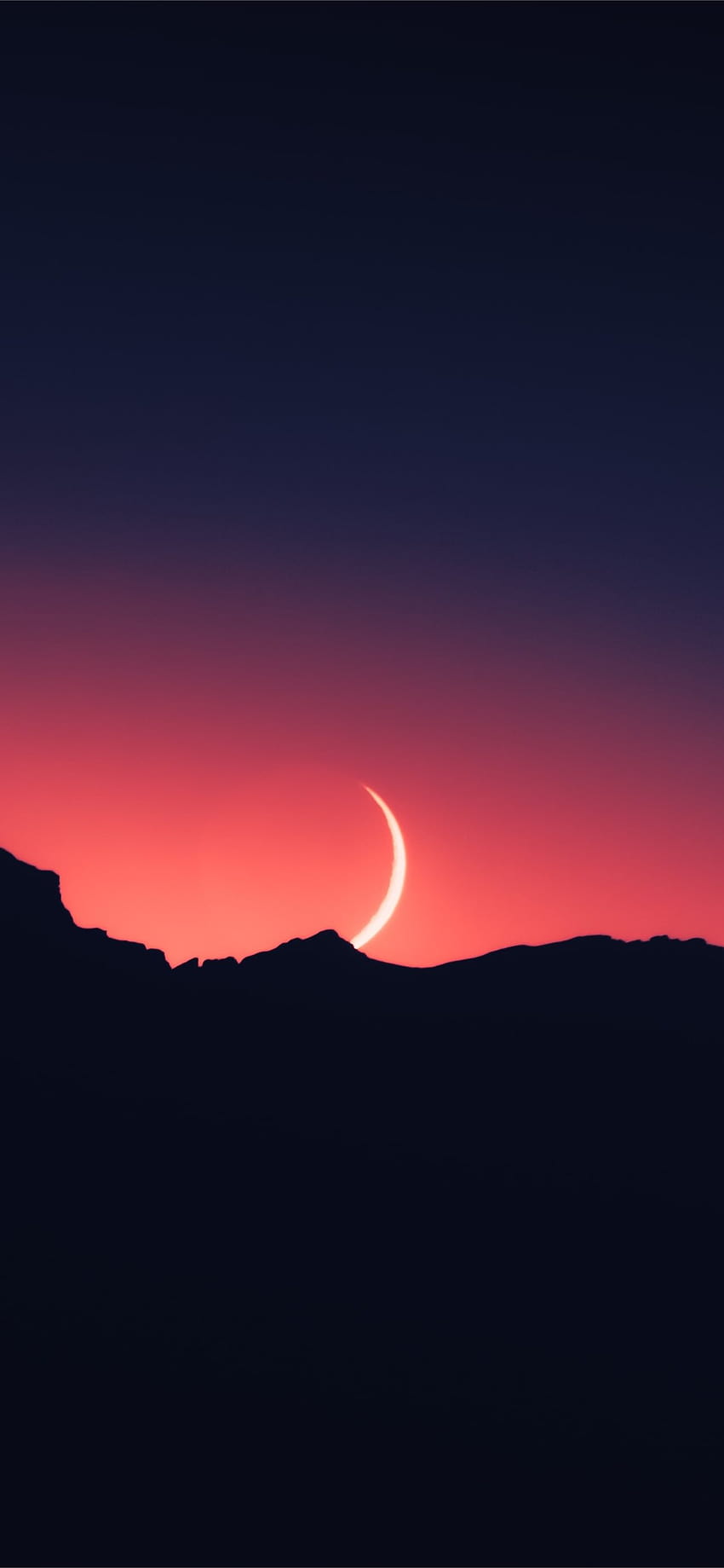 Moonset HD wallpaper | Pxfuel