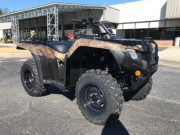 New 2022 Honda FourTrax Rancher ATVs in Greenville, NC, squatted four ...