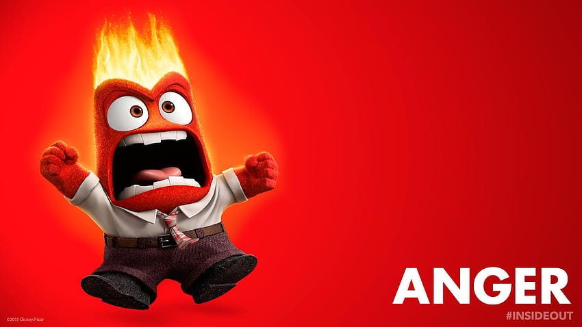 Pixar Inside Out Anger and backgrounds HD wallpaper