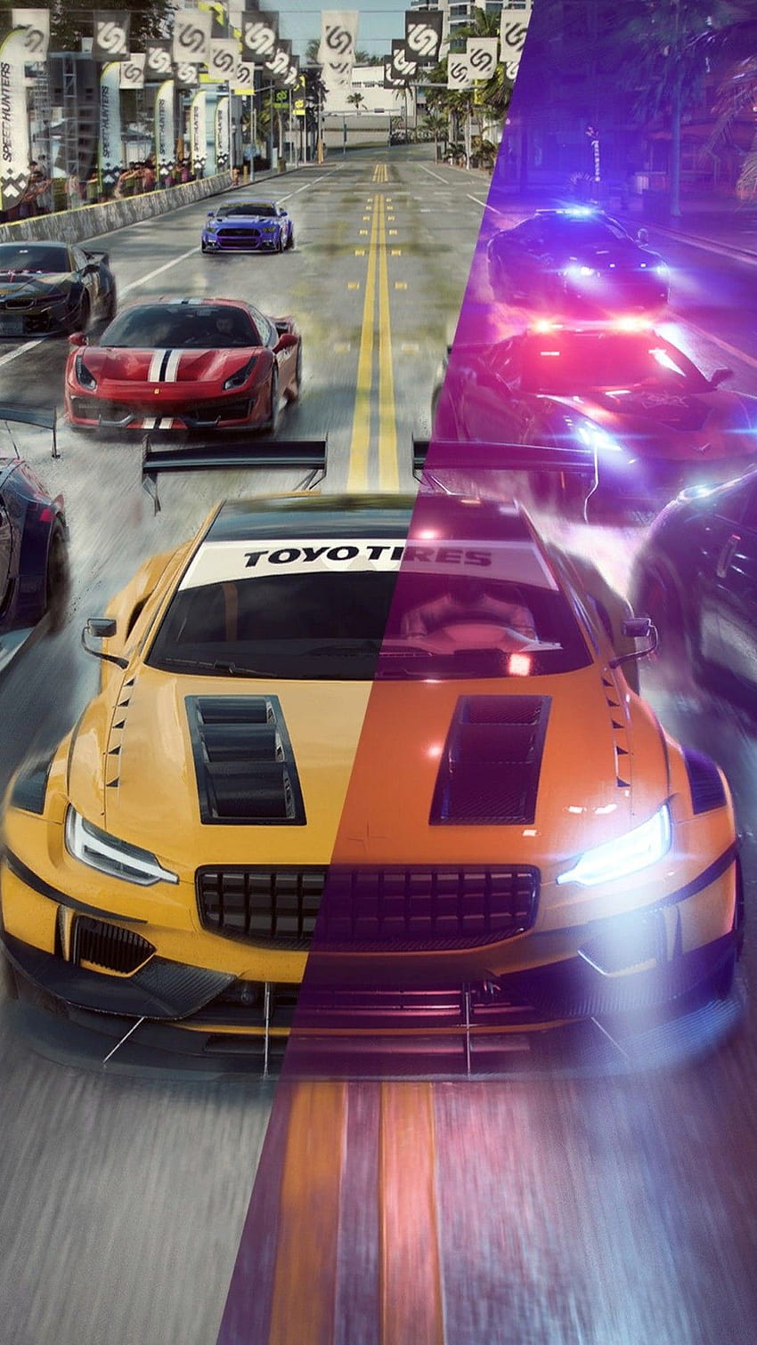 Nfs Heat 2019, Need for Speed ​​Heat video oyunu HD telefon duvar kağıdı