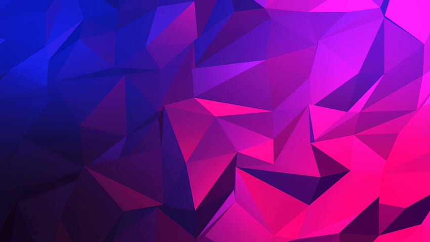 Abstract Polygon Blue Pink Backgrounds Motion Backgrounds, pink and blue  background HD wallpaper | Pxfuel