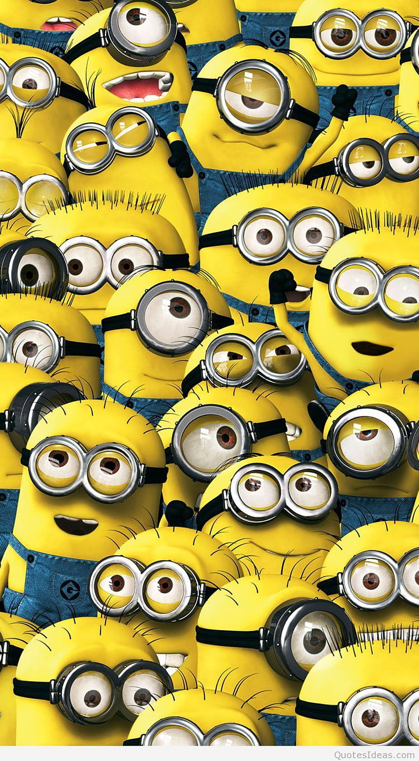 Download Running Despicable Me Minion Iphone Wallpaper  Wallpaperscom