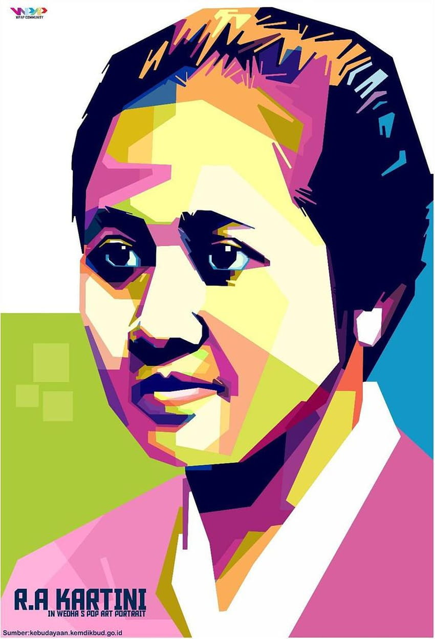 RA Kartini by indocreativeart HD phone wallpaper