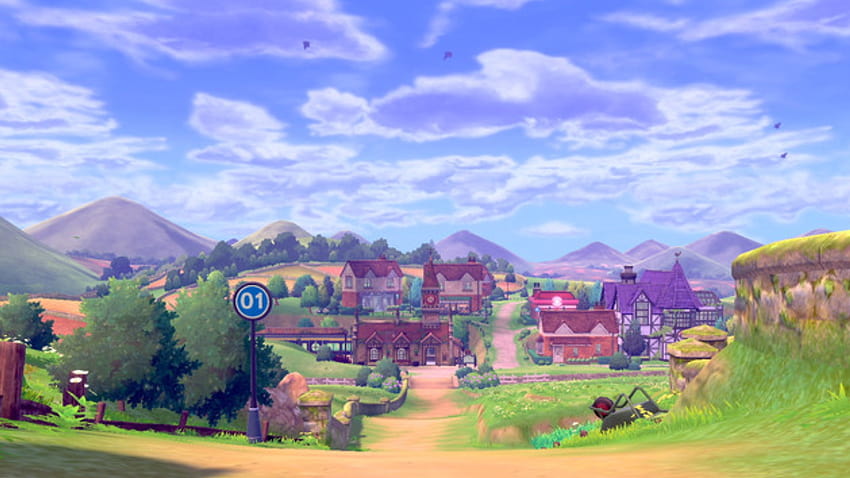 Pokémon Kılıcı ve Kalkanı bölgesi: bilmeniz gereken her şey, pokemon manzarası HD duvar kağıdı